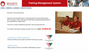 Securitytrainingservices-tms.com.au thumbnail