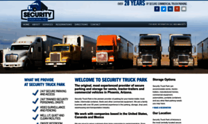 Securitytruckpark.com thumbnail