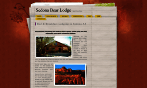 Sedonabearlodge.com thumbnail