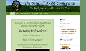 Seedsofdoubtconference.com thumbnail