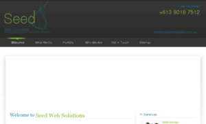 Seedwebsolutions.com.au thumbnail
