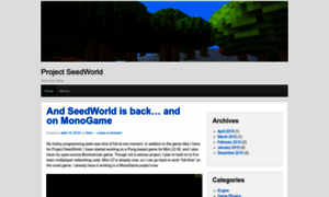 Seedworldgame.wordpress.com thumbnail