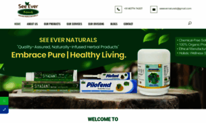 Seeevernaturals.com thumbnail