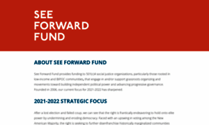 Seeforwardfund.org thumbnail