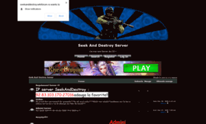 Seekanddestroy.forumactif.net thumbnail