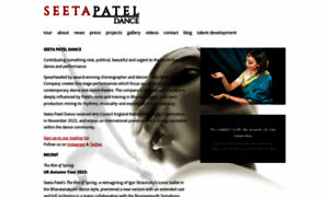 Seetapateldance.com thumbnail