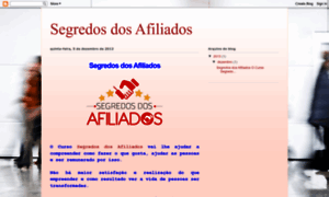 Segredodosafiliados.blogspot.com.br thumbnail