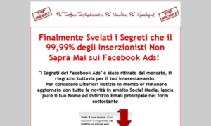 Segretifacebookads.it thumbnail