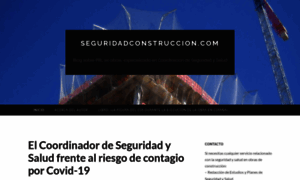 Seguridadconstruccion.wordpress.com thumbnail