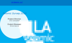 Seismicsurvey2017.com thumbnail