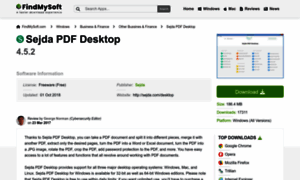 Sejda-pdf-desktop.findmysoft.com thumbnail