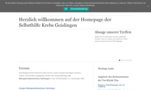 Selbsthilfe-krebs-geislingen.de thumbnail