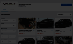 Select-automotive.otomoto.pl thumbnail