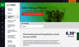 Selectbanquemanuvie.ca thumbnail