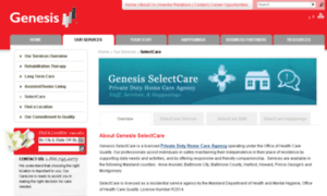 Selectcare.genesishcc.com thumbnail