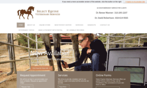 Selectequinevetservicesvetsourcewebcom.vetmatrixbase.com thumbnail