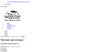 Selectivemotorcarsoc.com thumbnail