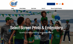 Selectscreenprints.com thumbnail