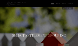 Selectsettlementgroupinc.com thumbnail