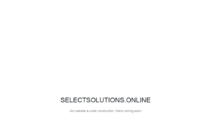 Selectsolutions.online thumbnail