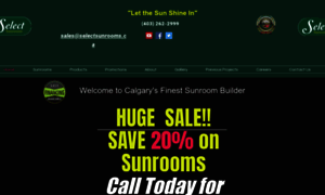 Selectsunrooms.ca thumbnail