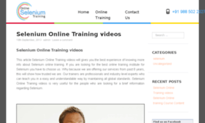 Selenium-onlinetraining.com thumbnail