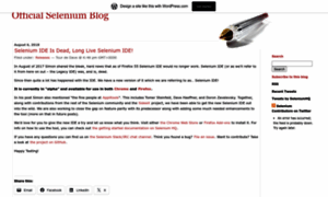 Seleniumhq.wordpress.com thumbnail