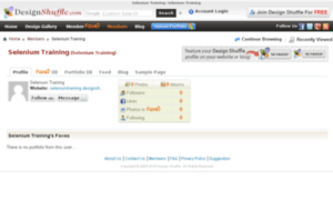 Seleniumtraining.designshuffle.com thumbnail