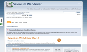Seleniumwebdriver.com thumbnail