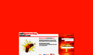 Self-destructing-email.com thumbnail