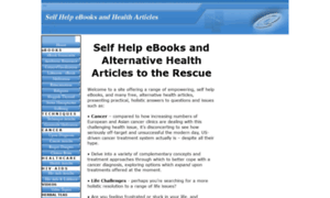 Self-help-ebooks-and-alternative-health-articles.com thumbnail