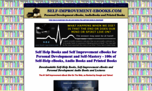 Self-improvement-ebooks.com thumbnail