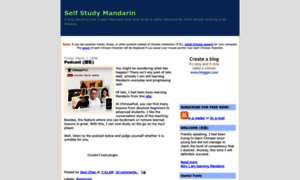Self-study-mandarin.blogspot.com thumbnail