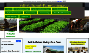 Self-sufficient-farm-living.com thumbnail