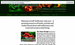 Self-sufficient-life.com thumbnail