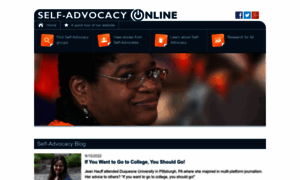 Selfadvocacyonline.org thumbnail
