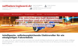 Selfbalancingboard.de thumbnail