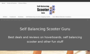 Selfbalancingscooterguru.com thumbnail