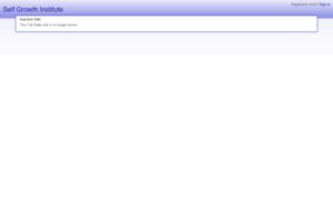 Selfgrowthinstitute.fullslate.com thumbnail