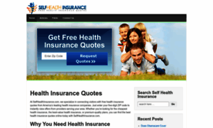 Selfhealthinsurance.com thumbnail