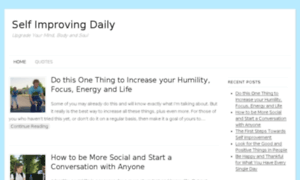 Selfimprovingdaily.com thumbnail