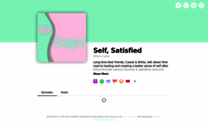 Selfsatisfiedpodcast.buzzsprout.com thumbnail