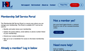 Selfservice.britishlegion.org.uk thumbnail