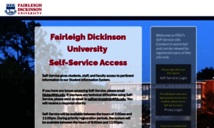 Selfservice.fdu.edu thumbnail