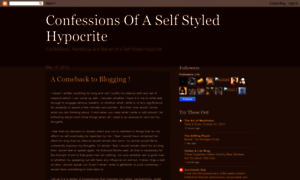 Selfstyledhypocrite.blogspot.in thumbnail