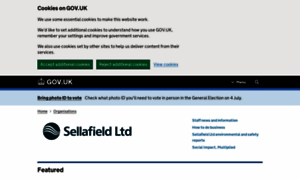 Sellafieldsites.com thumbnail