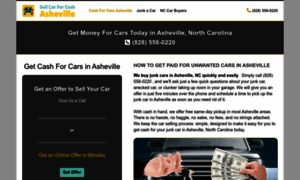 Sellcarforcashasheville.com thumbnail