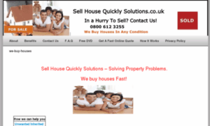 Sellhousequicklysolutions.co.uk thumbnail