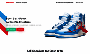 Sellsneakersforcash.com thumbnail