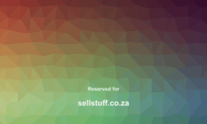 Sellstuff.co.za thumbnail